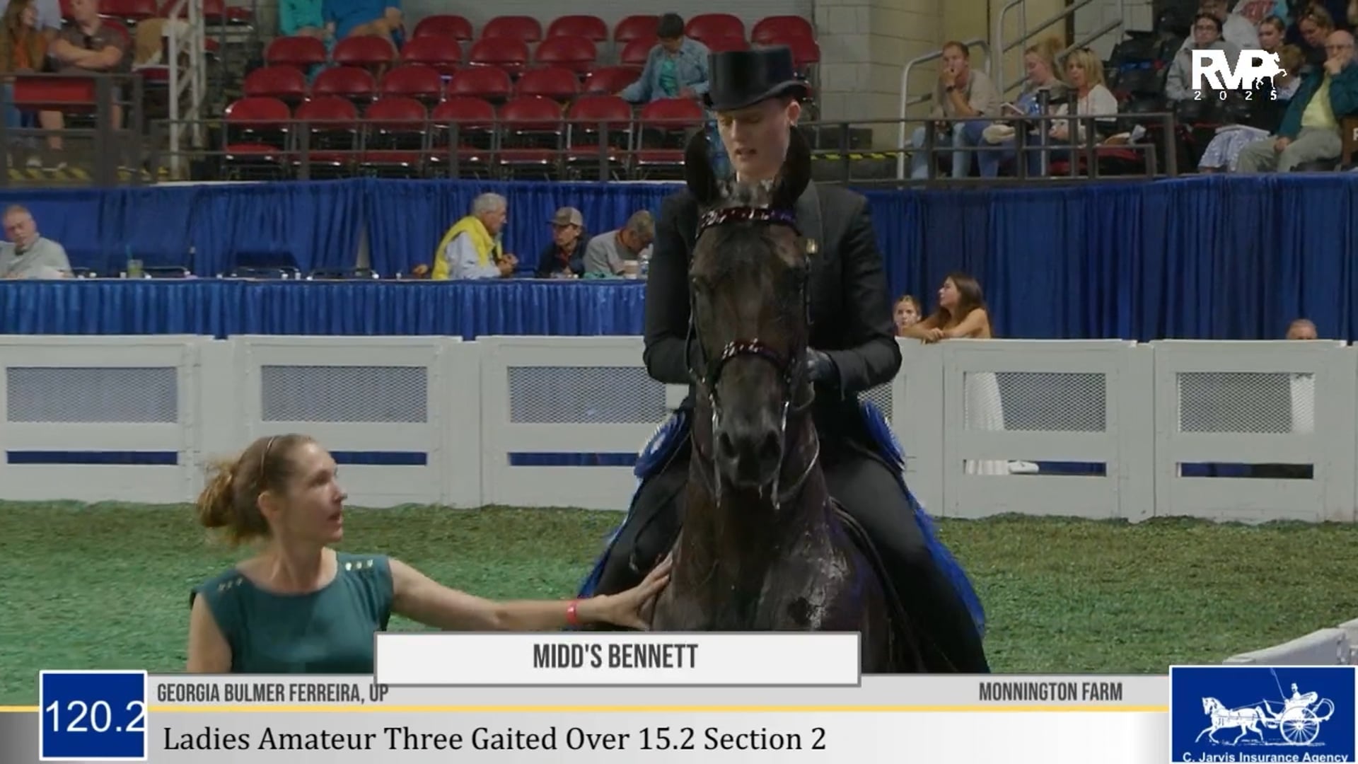 WCHS25 - Class 120.2 - Midd's Bennett and Georgia Bulmer Ferreira, Up