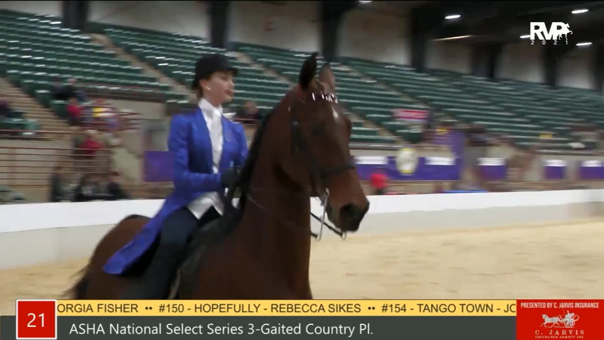 PA21 - Class 21 - ASHA National Select Series Three Gaited Country Pleasure