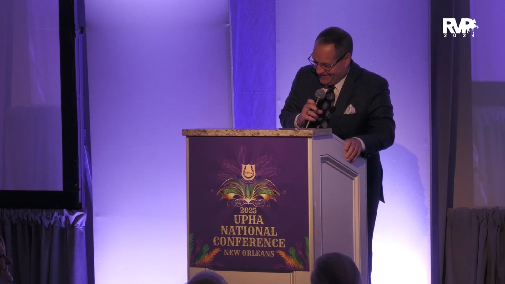 2024 UPHA Ribbons of Service Presentation - Platinum and Diamond levels, and Scholarship Recipients