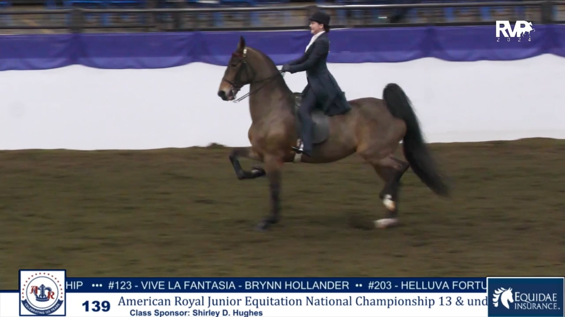 AR24 - Class 139 - American Royal Jr Equitation National Championship 13 & Under