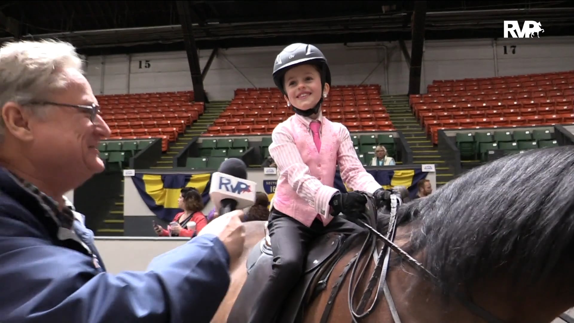 UPHA14-18 ACA Class 9 Leadline 7 & Under Showmanship