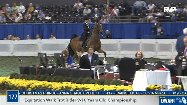 2019 WCHS - Class 177 Equitation, Wal...