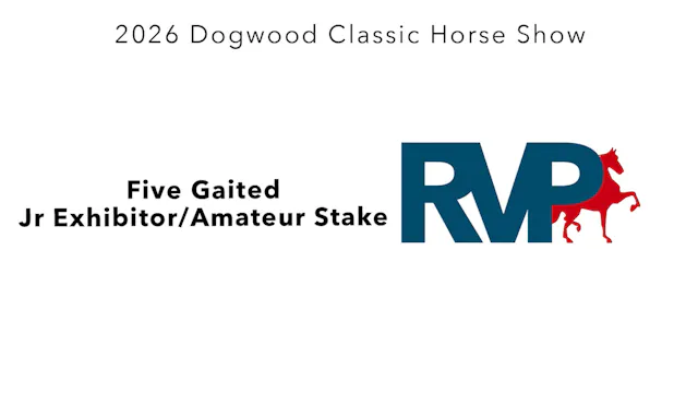 DC26 - Class 52 - Five Gaited Jr Exhi...