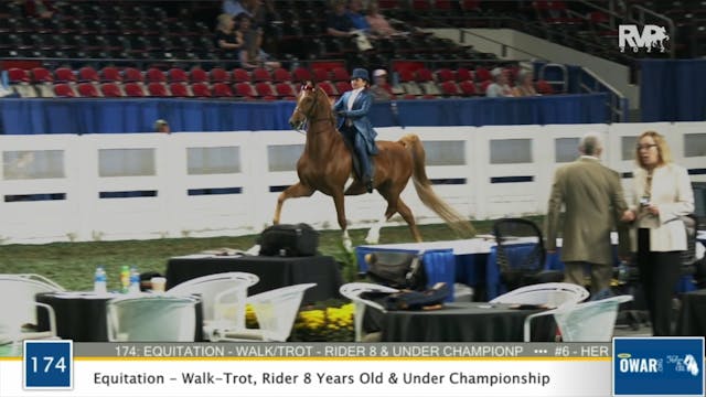 WCHS22 - Class 174 -  Equitation - Wa...