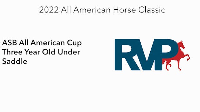 AAC22 - Class 9 - ASB All American Cu...