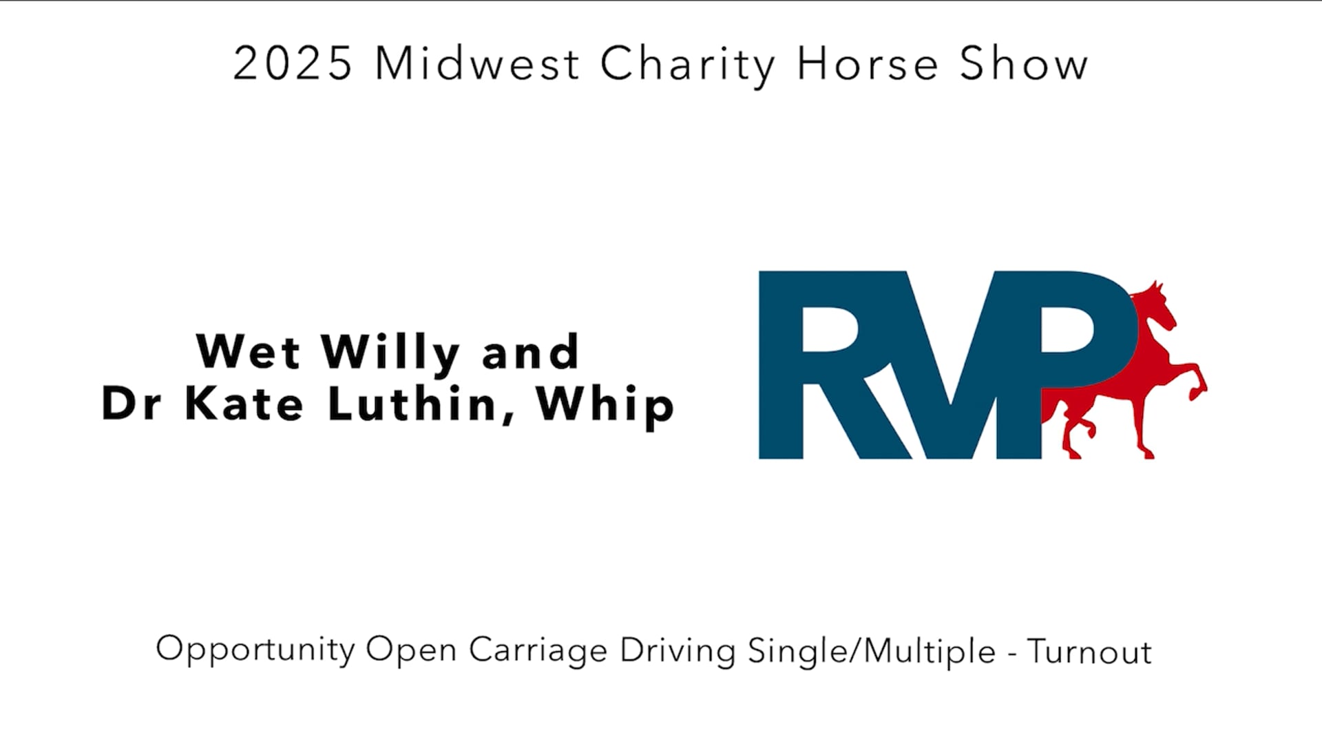 MW25 - Class 210 - Wet Willy and Dr Kate Luthin, Whip