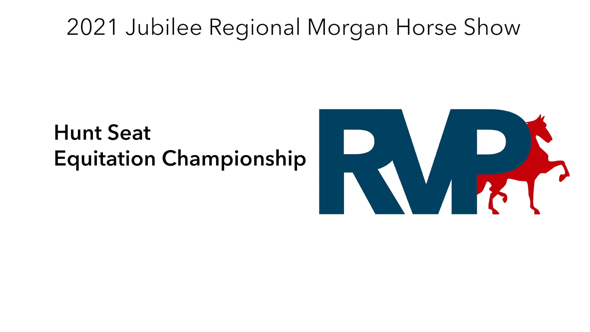 MJ21 - Class 131 - Hunt Seat Equitation Championship