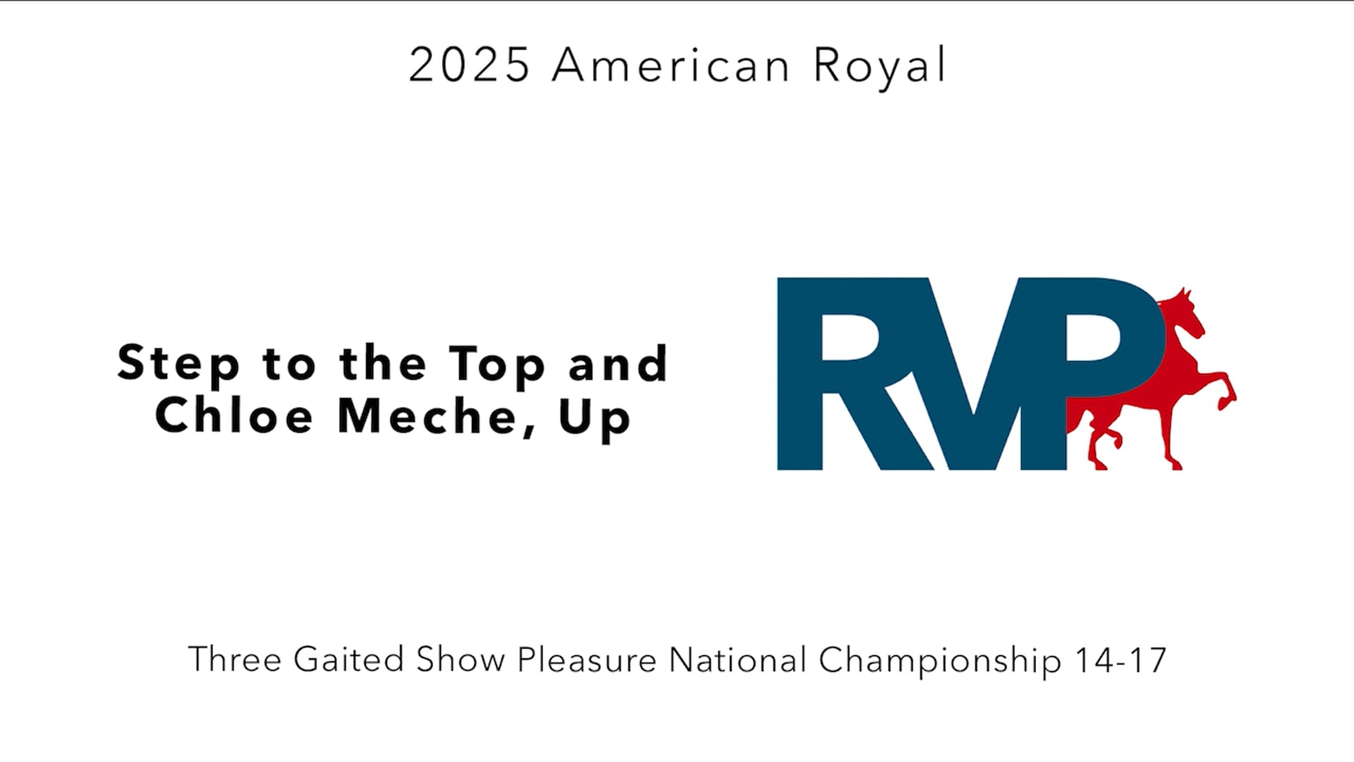 KC25 - Class 172 - Step to the Top and Chloe Meche, Up