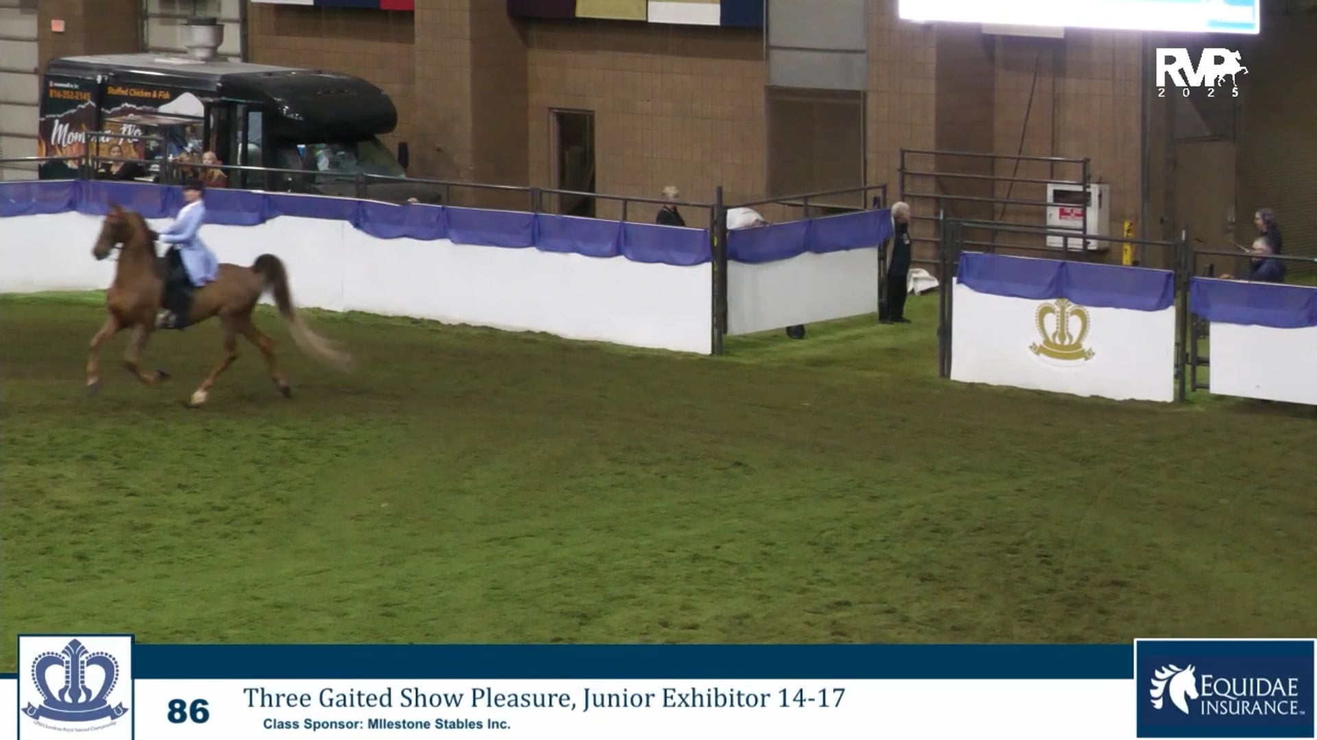 KC25 - Class 86 - Three Gaited Show Pleasure Jr Exhibitor 14-17