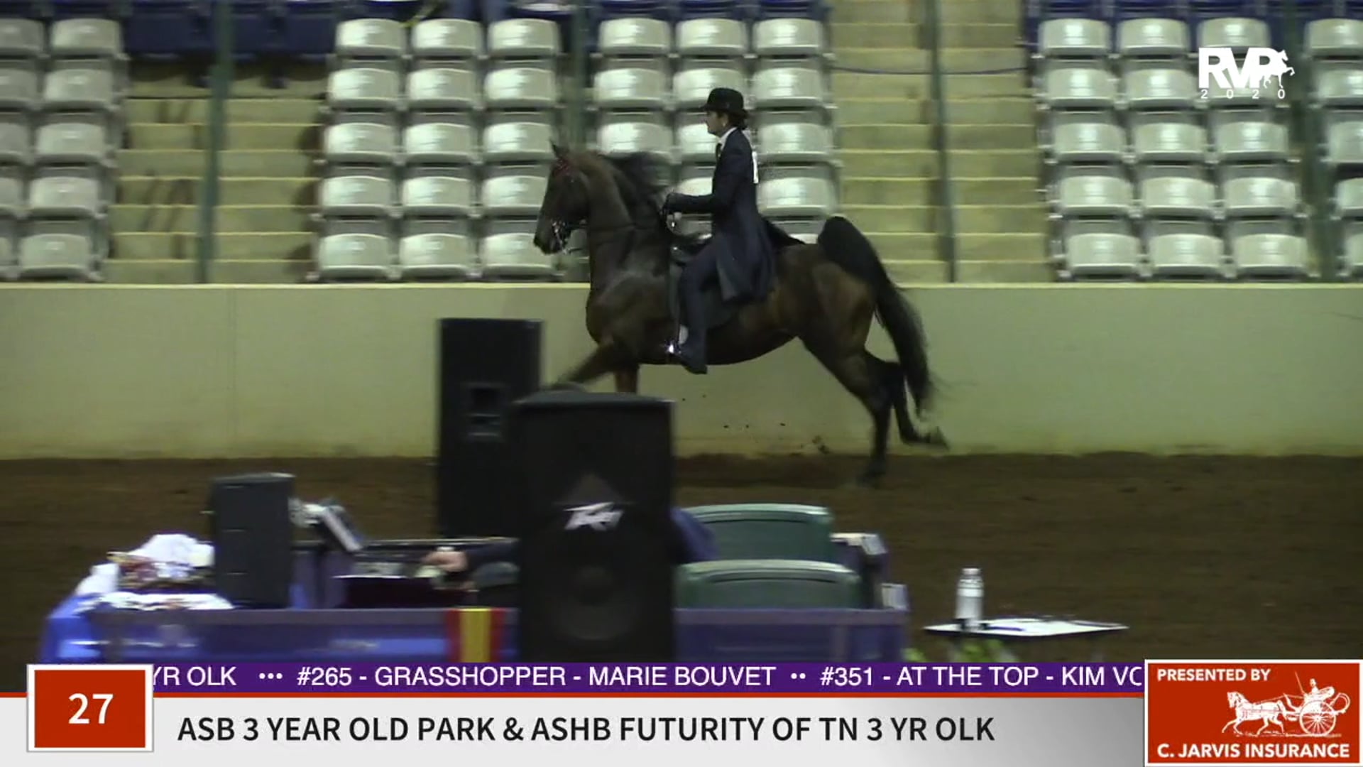 2020 SSFF - Class 27 ASB Three Year Old Park & ASB
Futurity Of TN