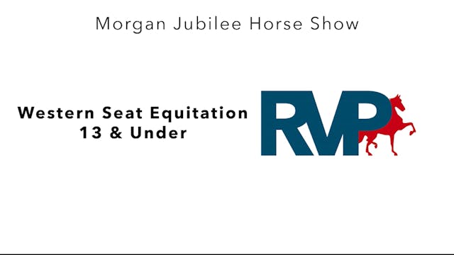 MJ23 - Class 57 - Western Seat Equita...