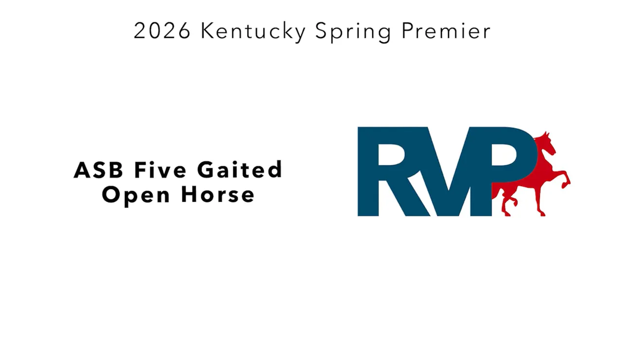 KYSP26 - Class 67 - ASB Five Gaited Open Horse - Richfield Video Archive