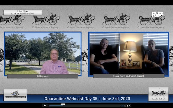 Quarantine Webcast - June 3 - Day 35