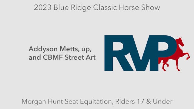 BR23 - Class 95 - Addyson Metts, up, ...