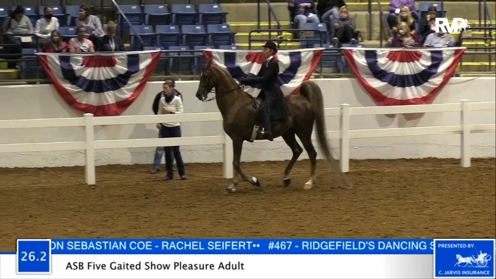 2020 BB - Class 26.2 ASB Adult Five Gaited Show 
Pleasure