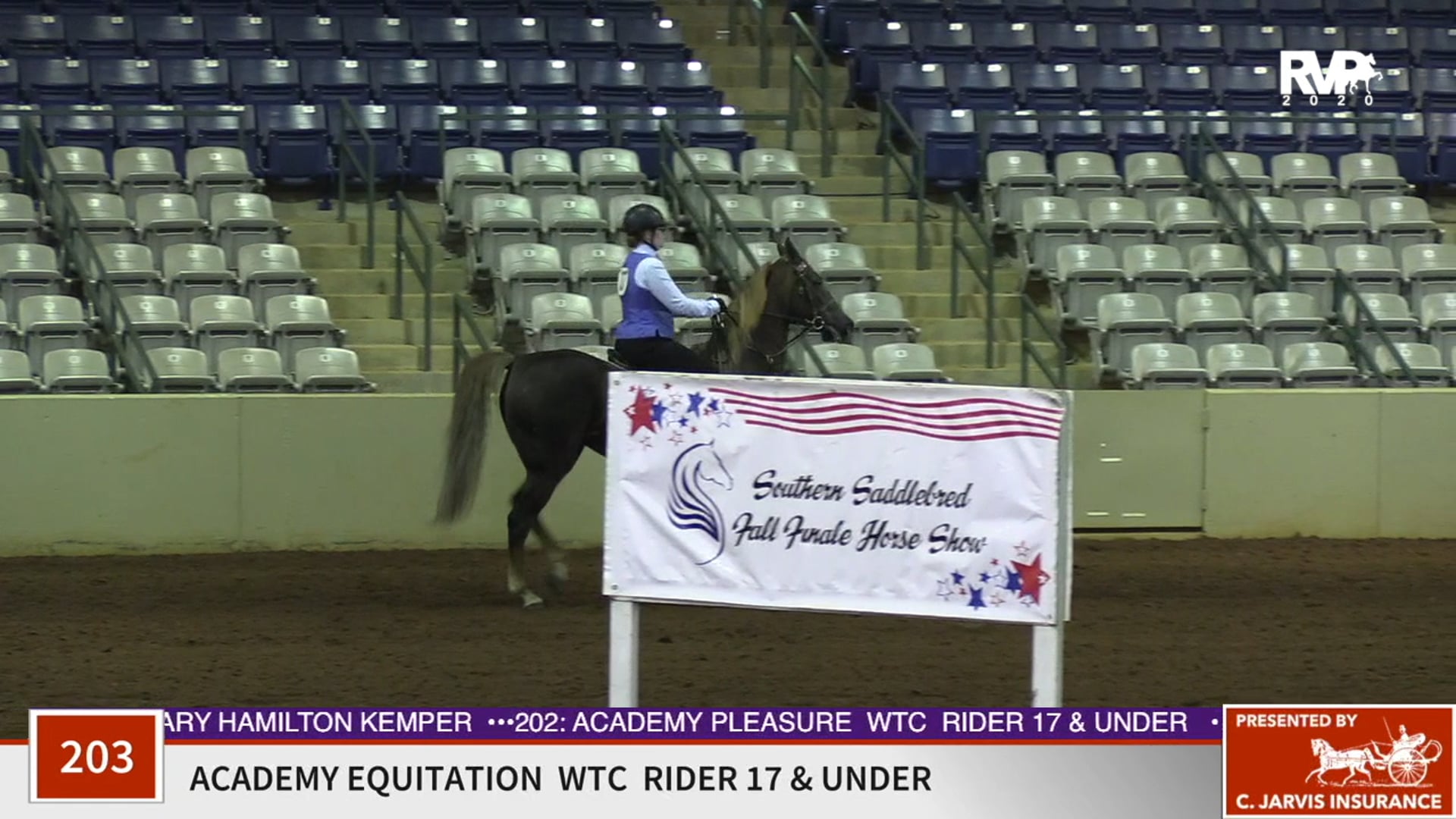 2020 SSFF - Class 203 Academy Equitation WTC Rider 17 & Under