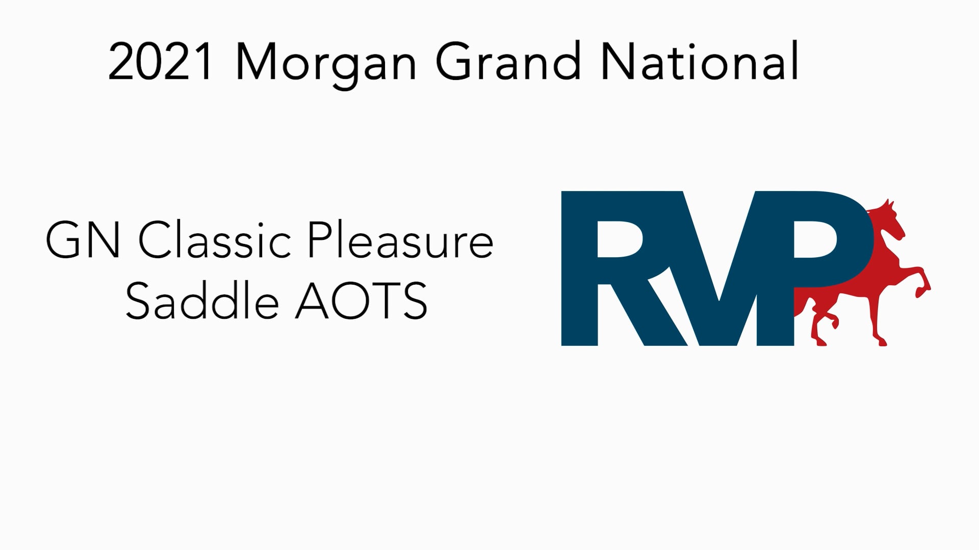 MGN21 - Class 332 - GN Classic Pleasure Saddle AOTS