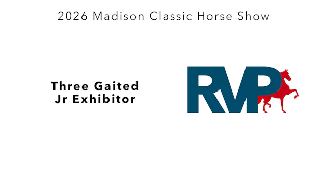MC26 - Class 70 - Three Gaited Jr Exh...
