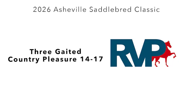 ASC26 - Class 45 - Three Gaited Count...