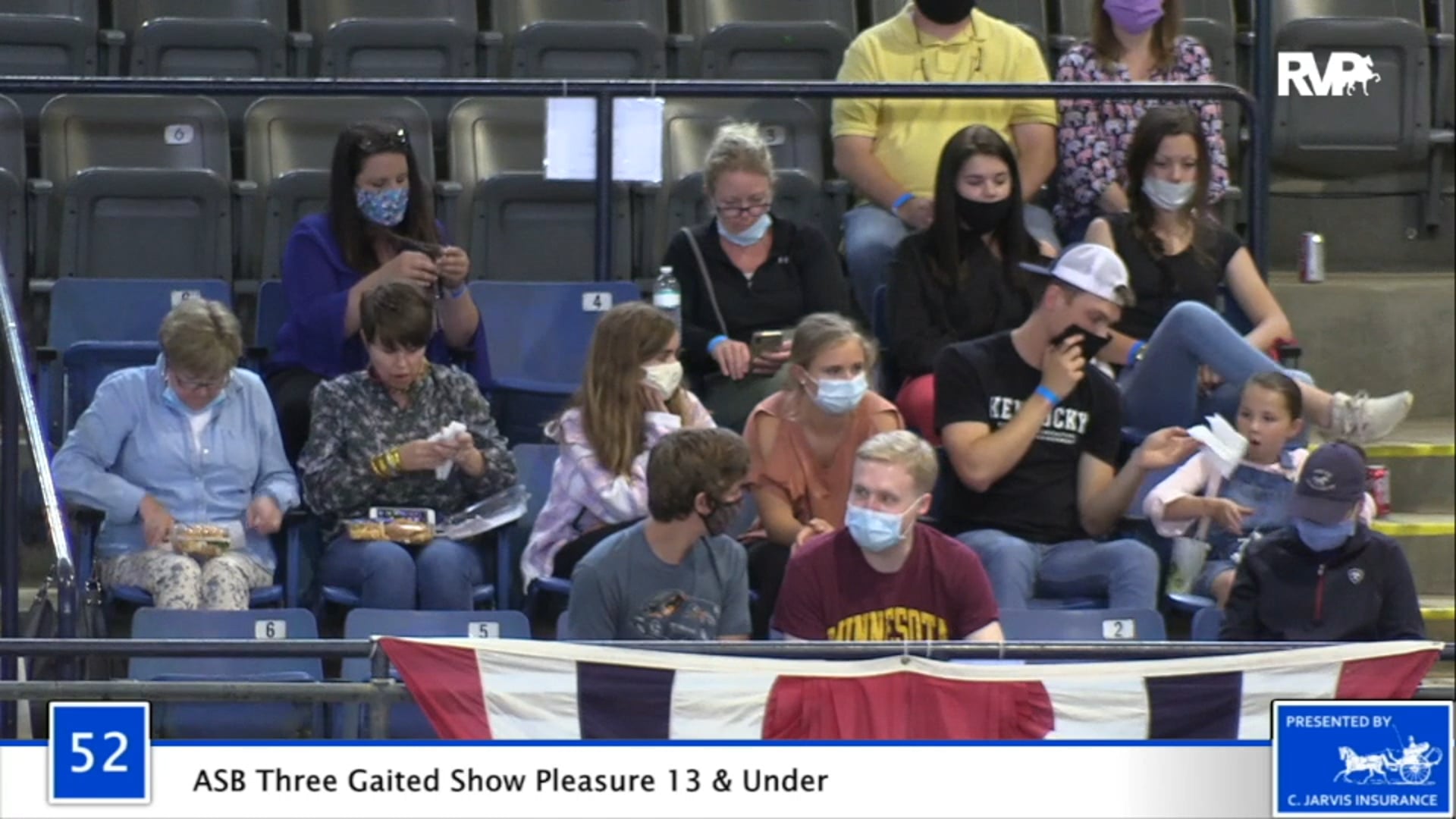 2020 BB - Class 52 ASB Three Gaited Show Pleasure
13 & Under 