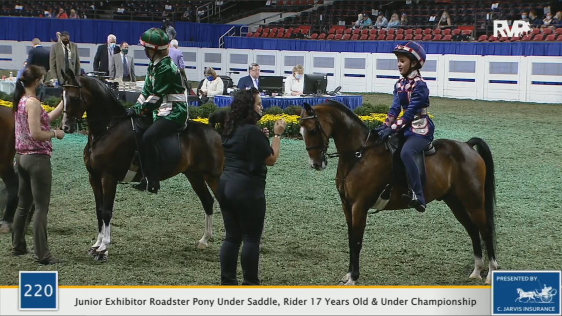 WCHS 2020 Class 220 - Junior Exhibitor Roadster Pony Under Saddle, Rider 17 Years Old & Under Championship