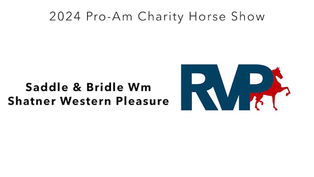 ProAm24 - Class 78 - Saddle & Bridle ...