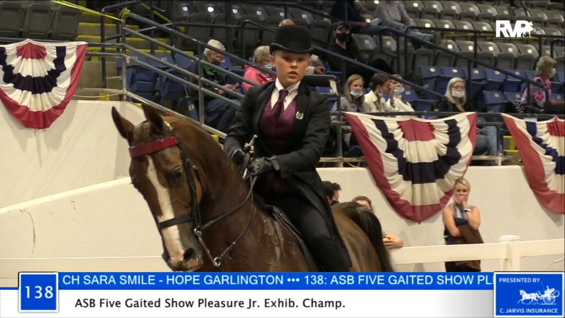 2020 BB - Class 138 ASB Five Gaited Show Pleasure
Junior Exhibitor Championship