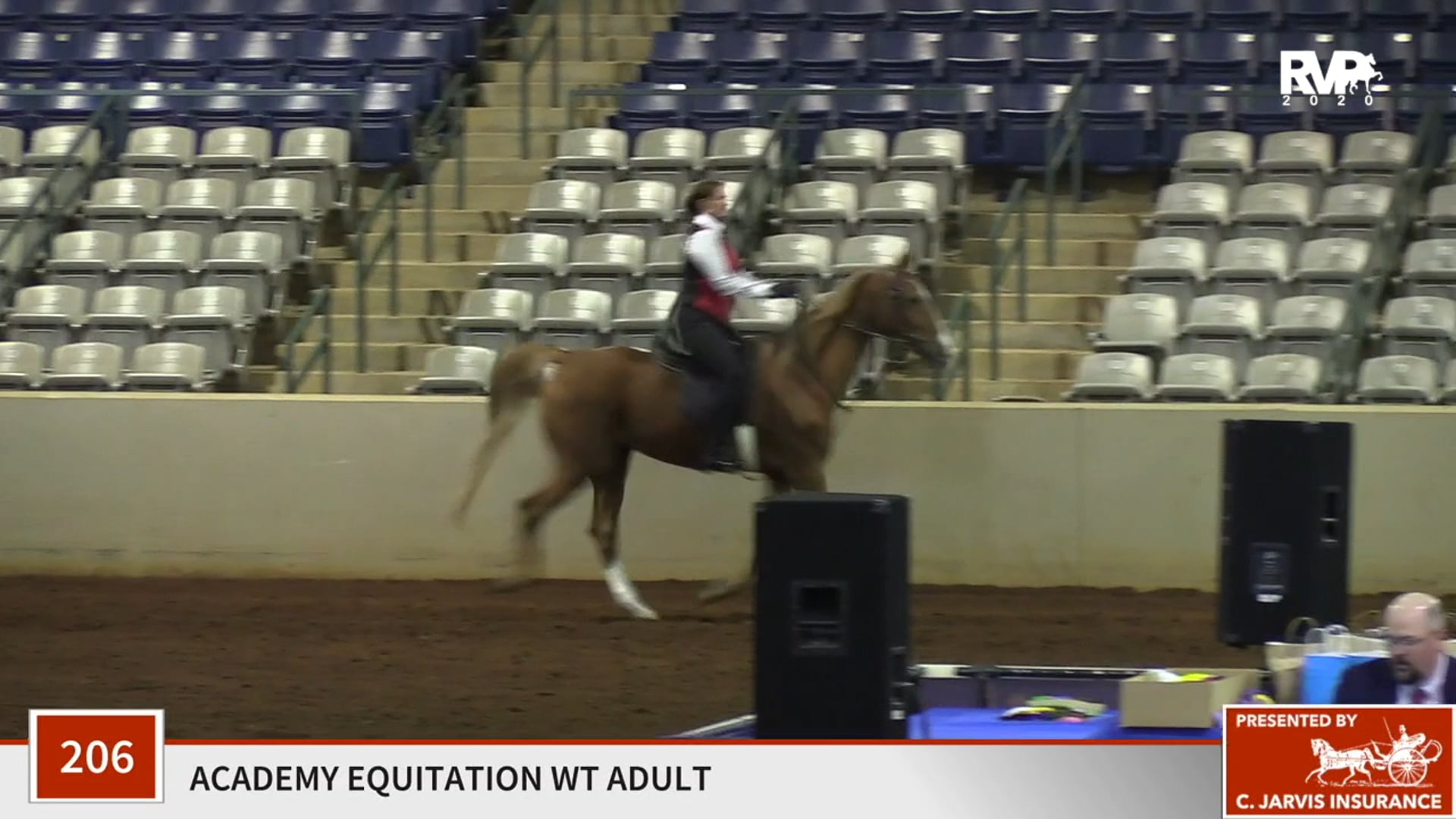 2020 SSFF - Class 205 & 206 Academy Pleasure & Equitation Walk:Trot Adult
