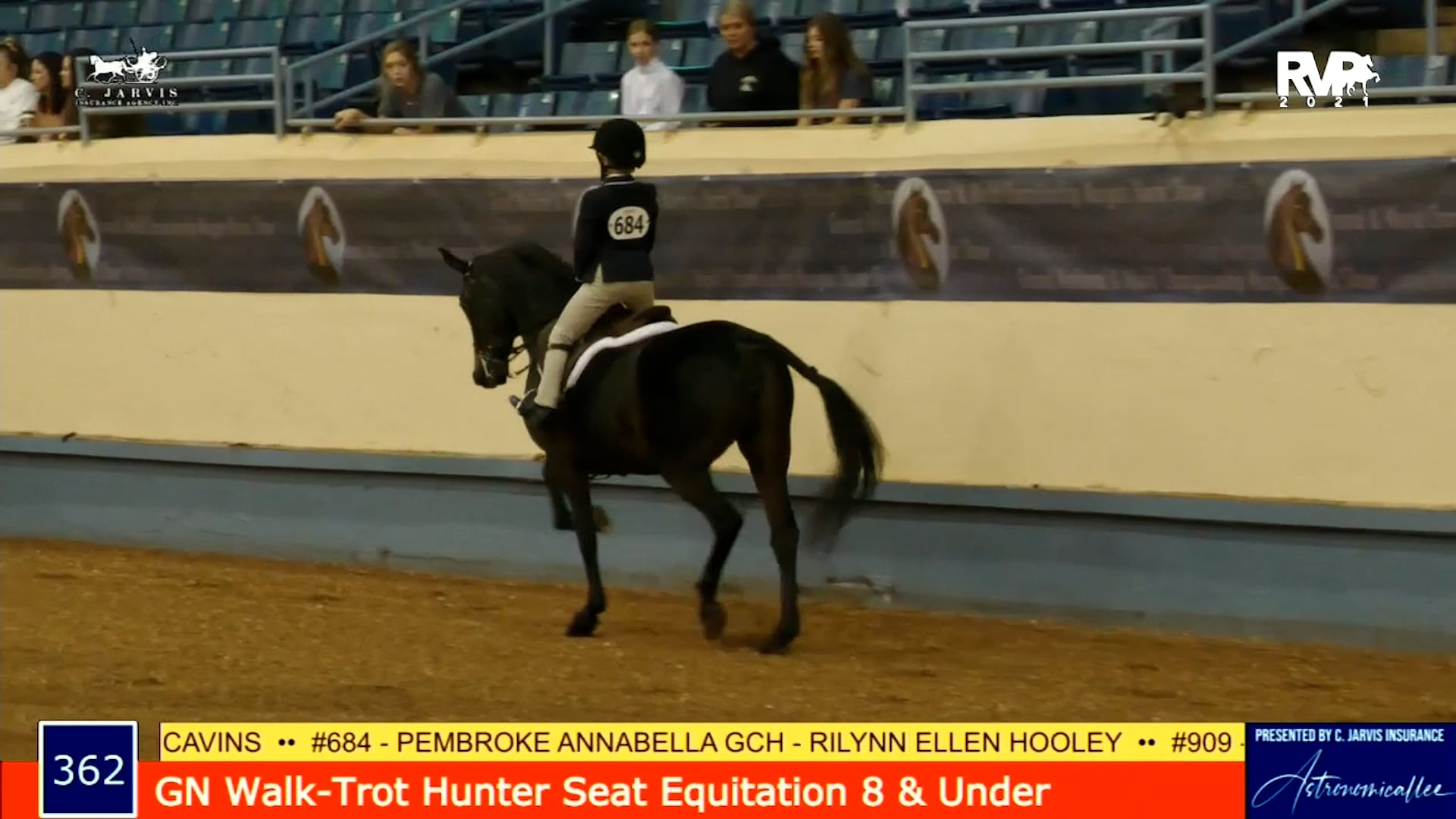 MGN21 - Class 362 - GN Walk-Trot Hunter Seat Equitation 8 & Under