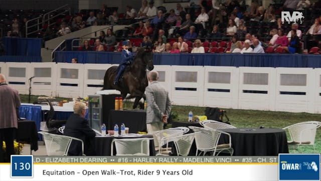 WCHS22 - Class 130 -  Equitation Open...