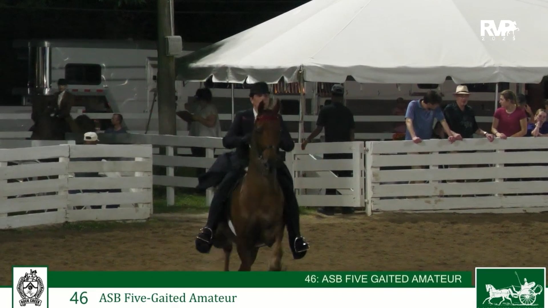 RC25 - Class 45 - Queen's Flicka and Rose Marie Wheeler, Up