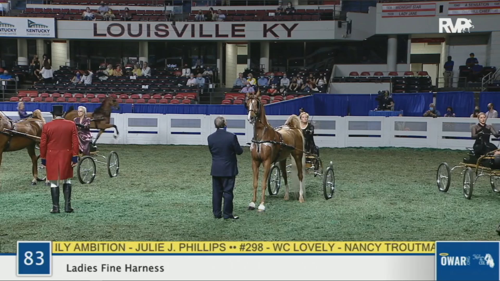 WCHS 2020 Class 83 - Ladies Fine Harness