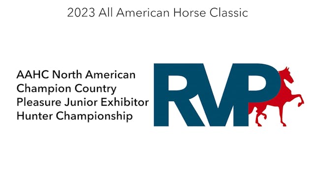 AAC23 - Class 153 - AAHC North Americ...