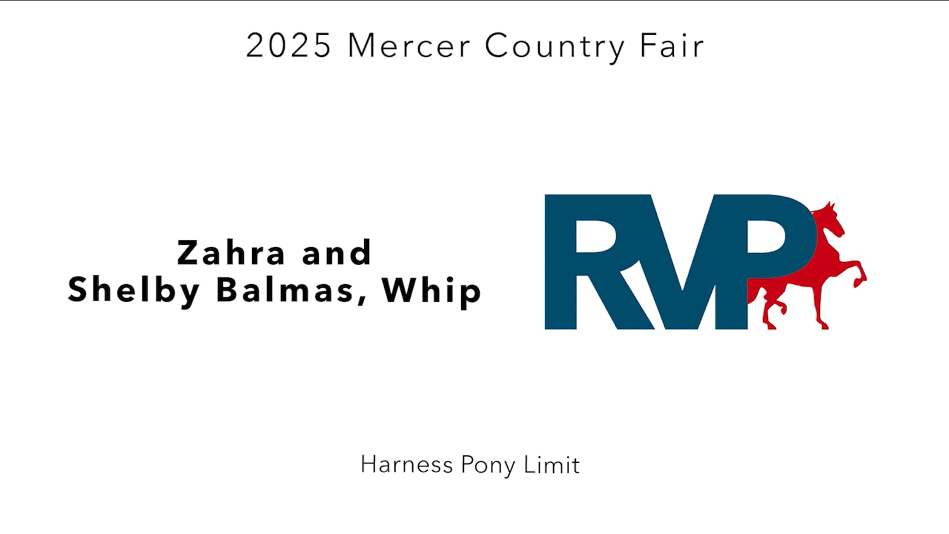 MCF25 - Class 65.1 - Zahra and Shelby Balmas, WHipl