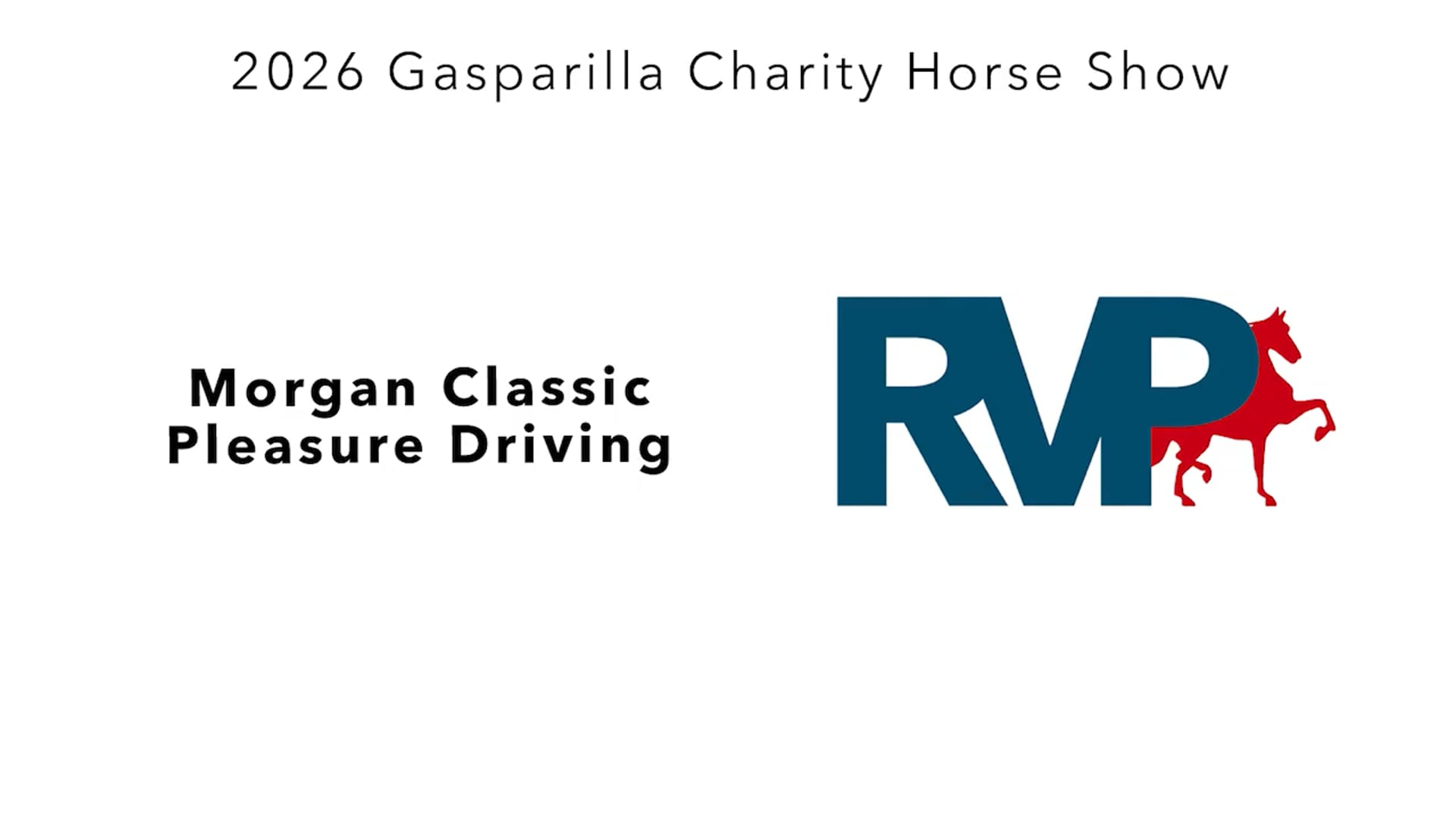 GC26 - Class 16 - Morgan Classic Pleasure Driving