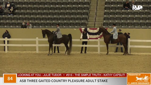 2020 KFC - Class 84 ASB Three Gaited ...