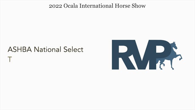 OIHS22 -  Class 46 - ASHBA National S...