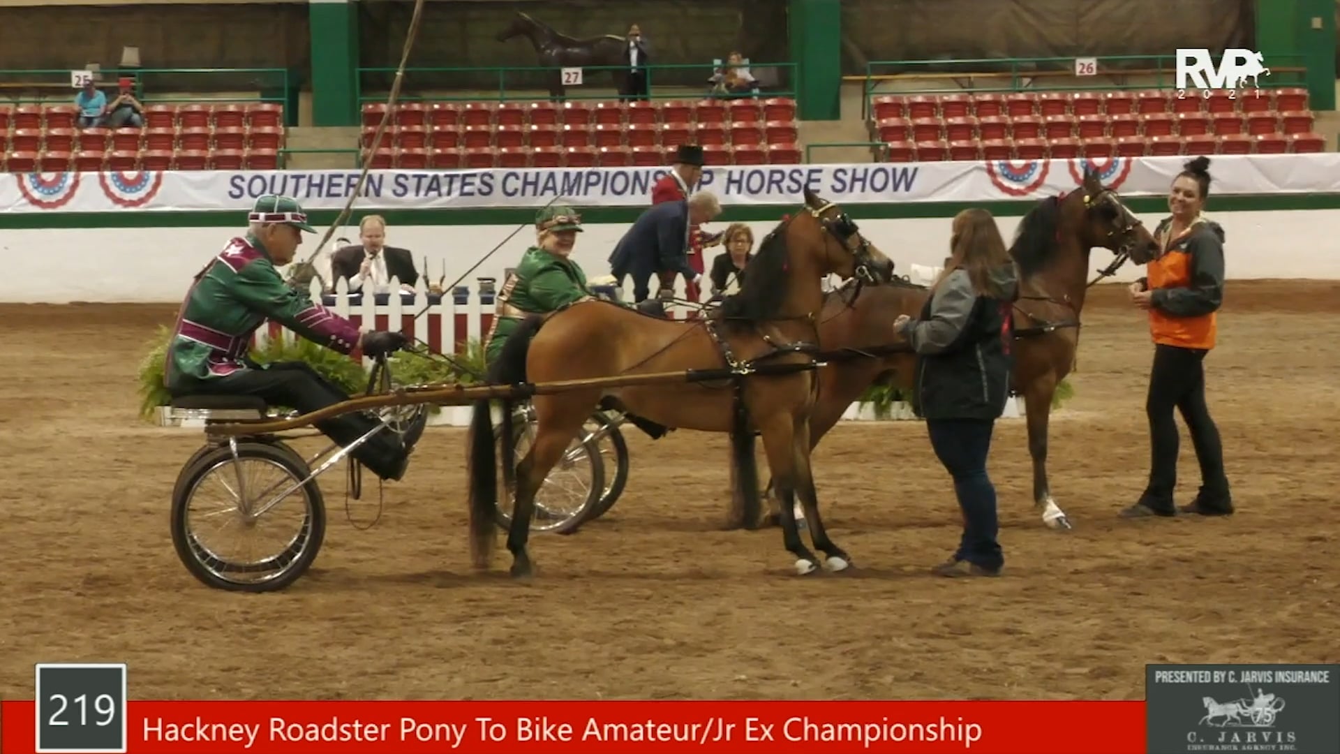 SS21 - Class 219 - Hackney Pony Roadster to Bike Amateur-Junior Exhibitor Championship