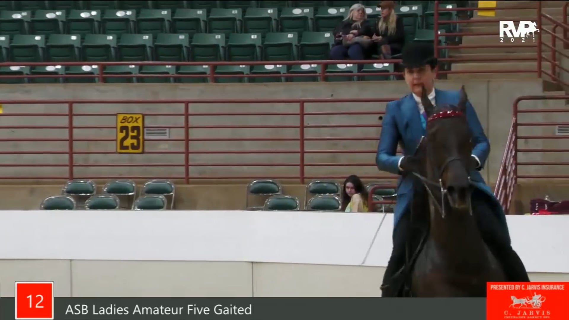 PA21 - Class 12 ASB Ladies Amateur Five Gaited