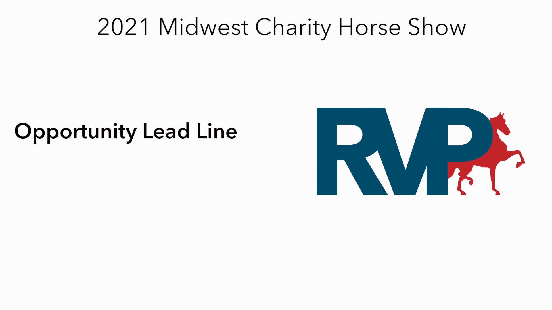 MW21 - Class 168 - Opportunity Lead Line