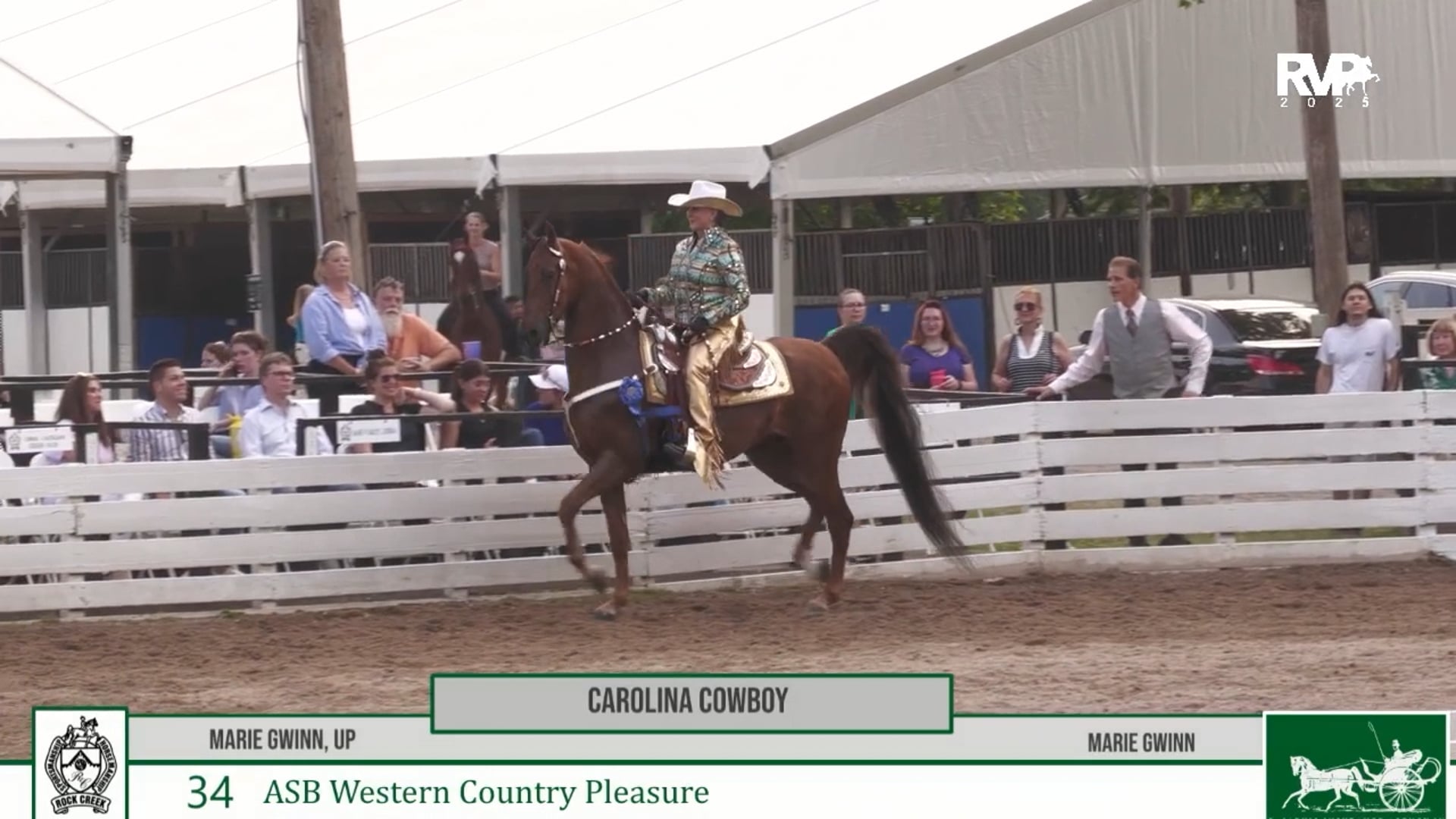 RC25 - Class 34 - Carolina Cowboy and Marie Gwinn, Up