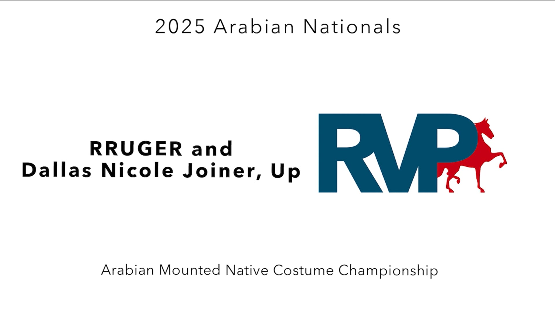 AN25 - Class 151 - RRUGER and Dallas Nicole Joiner, Up