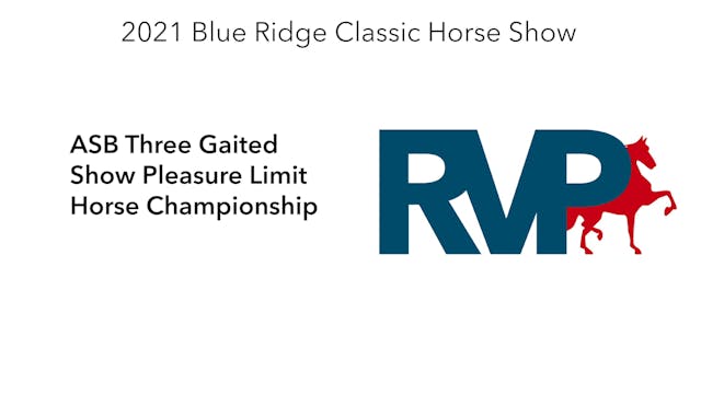 BR21 - Class 90.1 - ASB Three Gaited ...