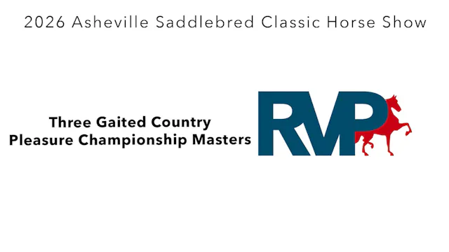 ASC26 - Class 129 - Three Gaited Coun...