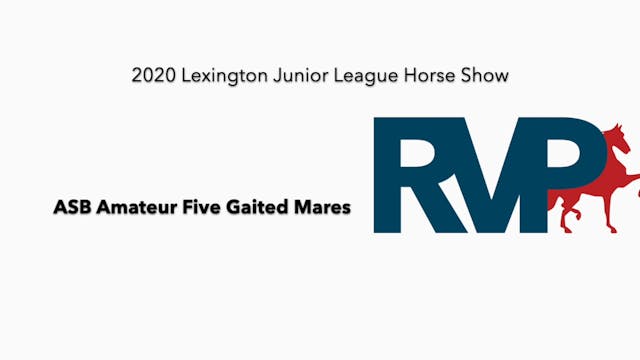 2020 LJL - Class 79 ASB Amateur Five ...