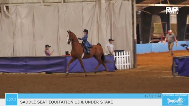 GASP23 - Class 127.2 - Saddle Seat Wa...