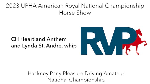 AR23 - Class 184 - CH Heartland Anthe...