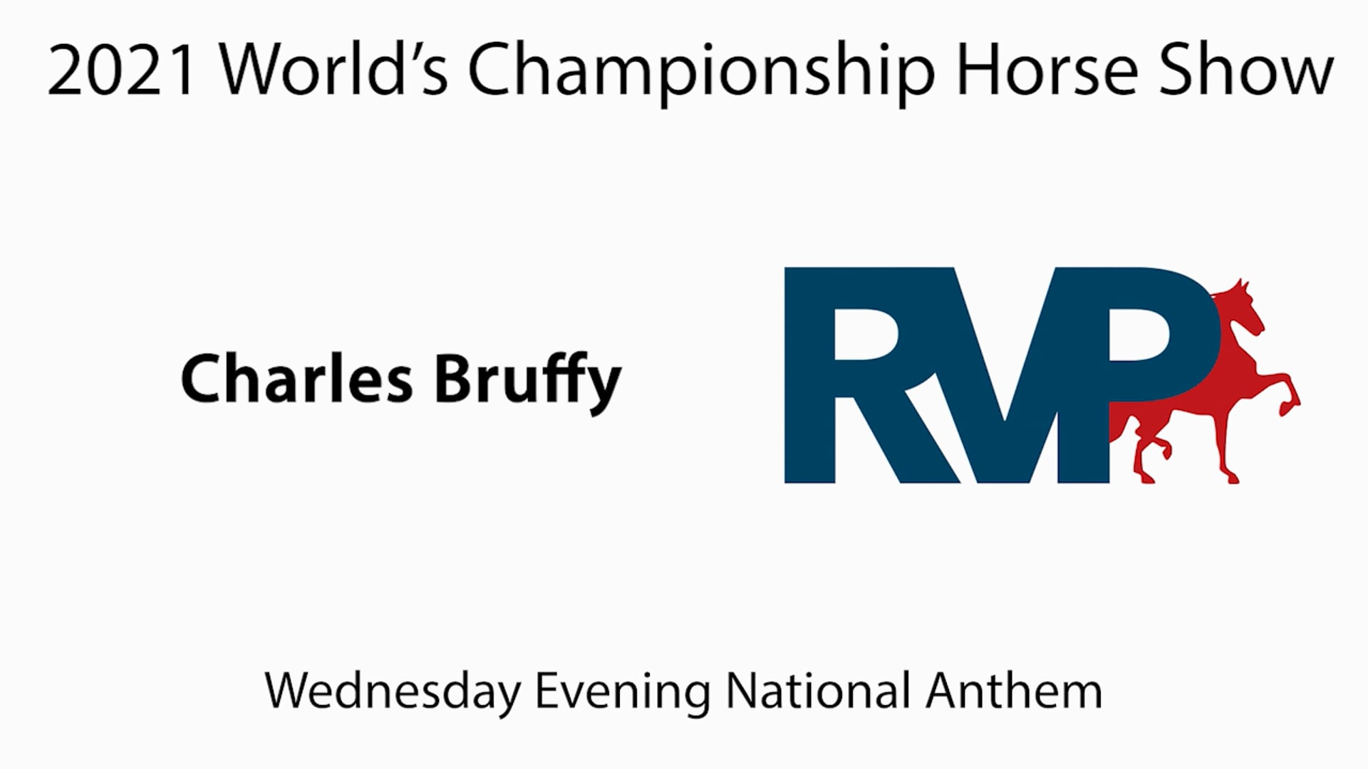 WCHS21 - Wednesday Evening National Anthem - Charles Bruffy