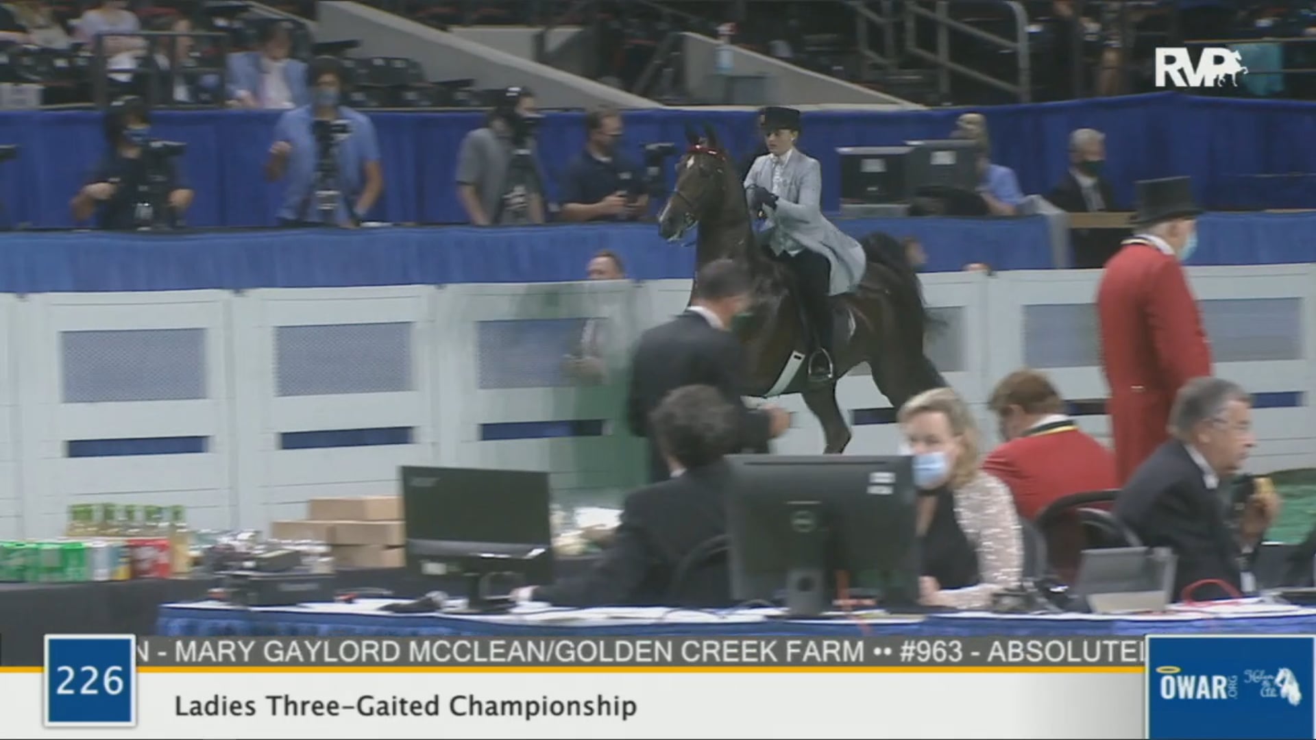 WCHS 2020 Class 226 - Ladies Three-Gaited Championship