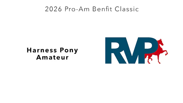 ProAm26 - Class 35 - Harness Pony Ama...